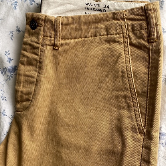 J crew men’s khaki shorts -34 New - Picture 10 of 10